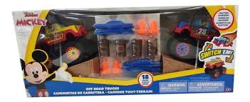 PLAYSET CAMIONETAS TODOTERRENO MICKEY (INCLUYE 2 CAMIONETAS)